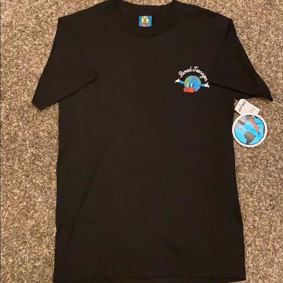 bored teenager black t shirt - Picture 1 of 6